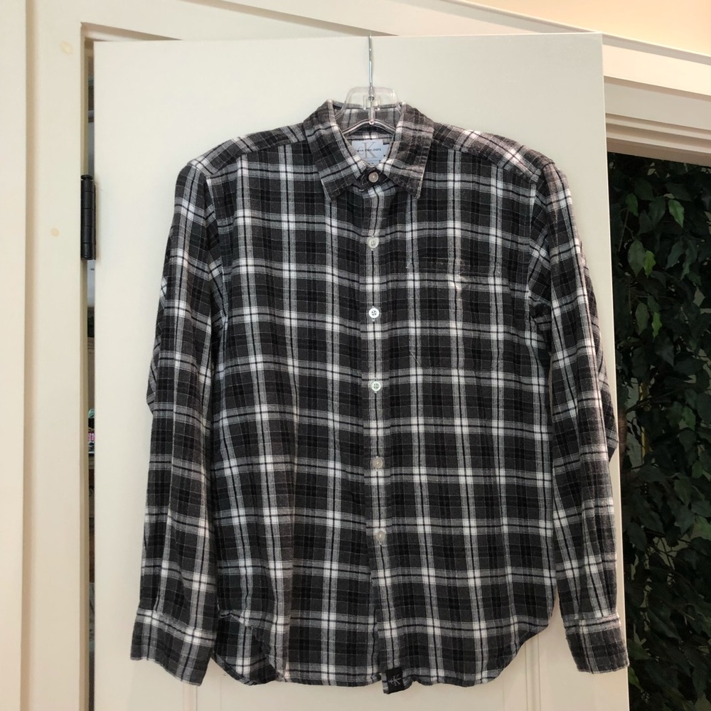 Calvin Klein Flannel Button Down Shirt